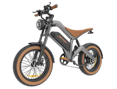 Zonveer m20 elektrische fiets – actieradius van 60 km, 4,0-inch fat-banden