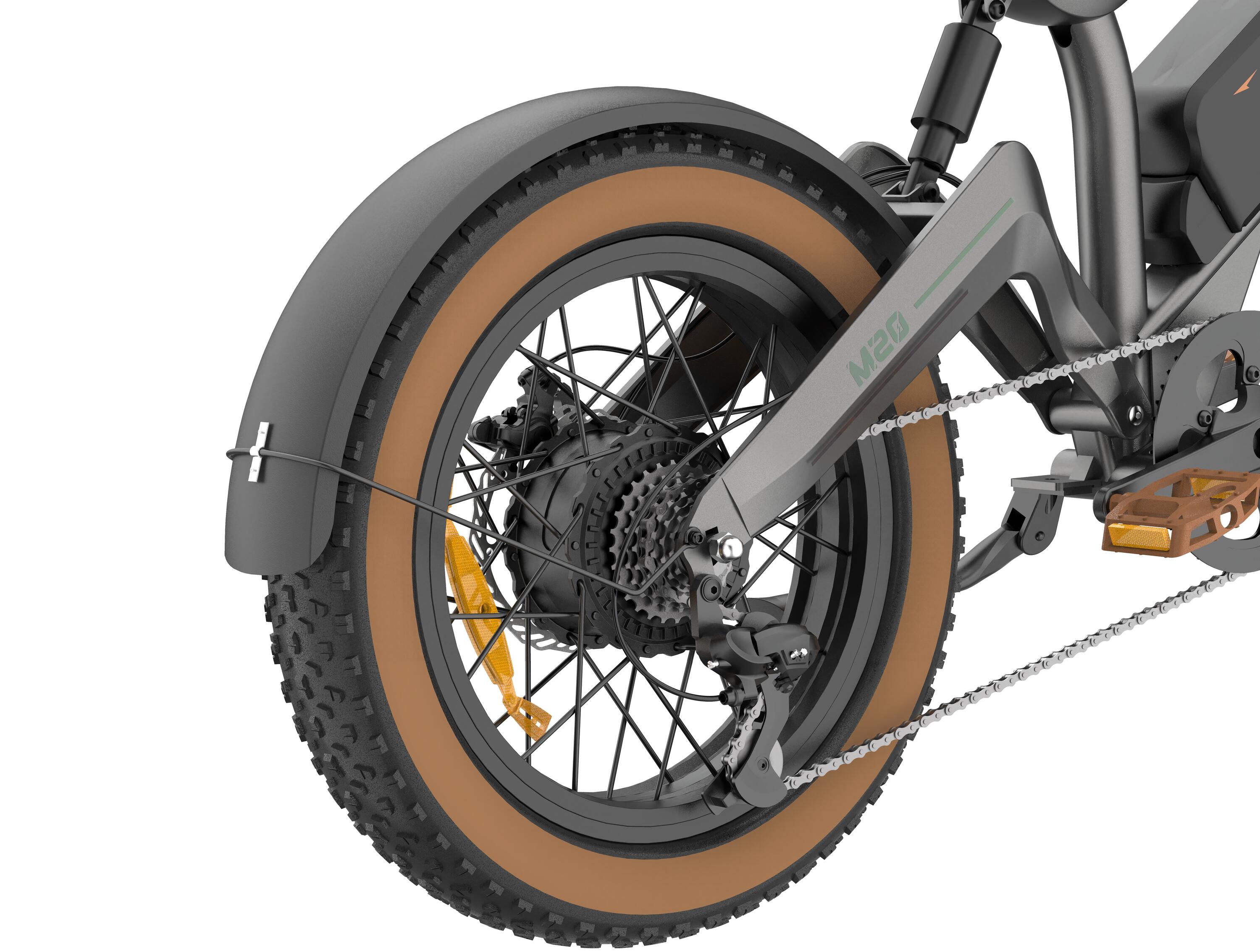 DYU M20 250-W-E-Bike – 48-V-18,2-Ah-Akku, 250 W 5/15