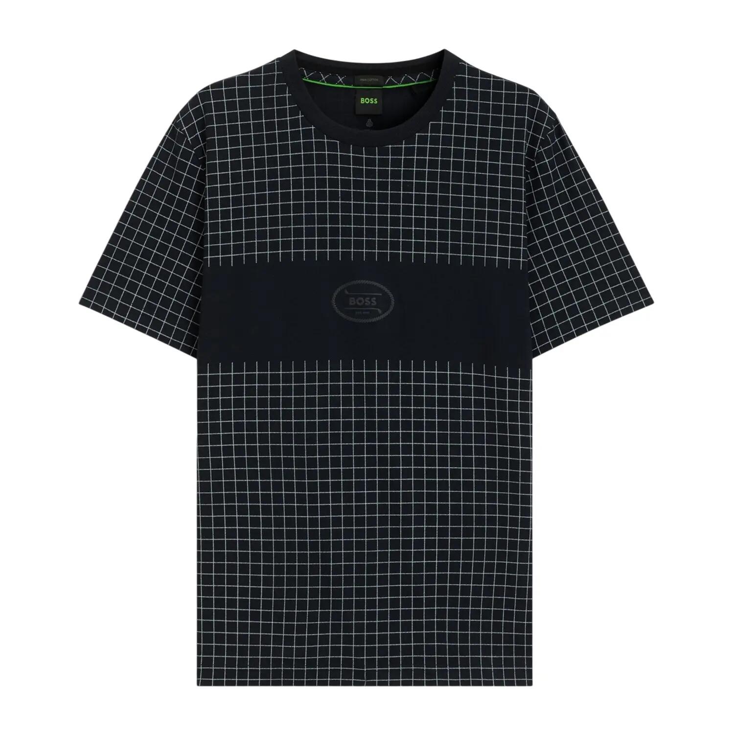 Boss Mens Pima Cotton Regular T-Shirt