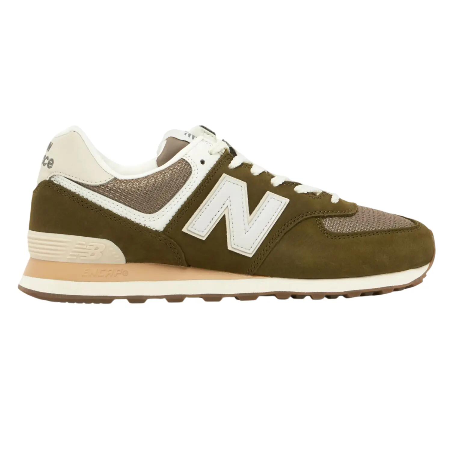 New Balance Mens 574 Classic Suede Trainers