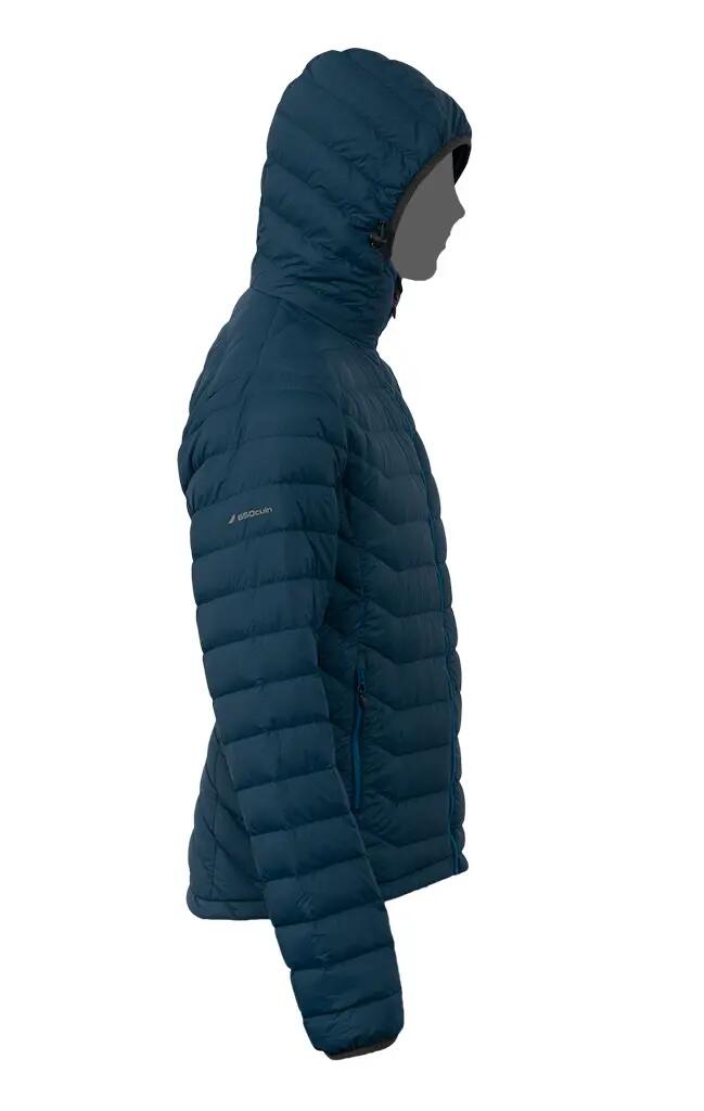 Mužské - turistika - zateplená, lehká - bunda - hill hoody 9/15