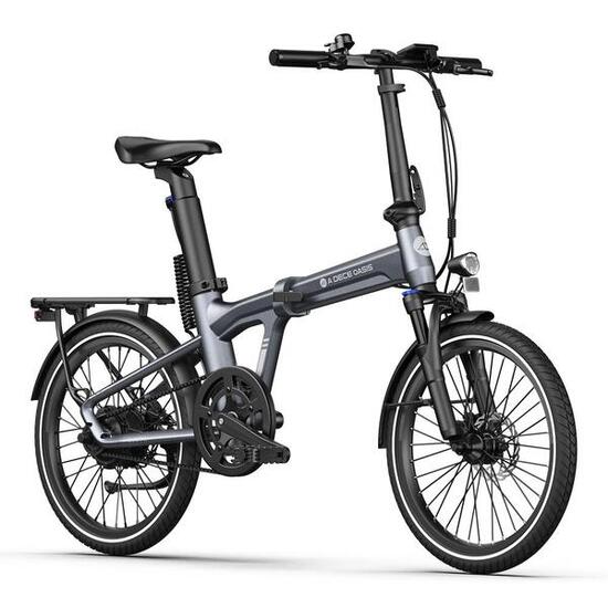 ADO Air20S Vélo électrique Pliable, EBike Entraînement par Courroie, 18.5kg, APP