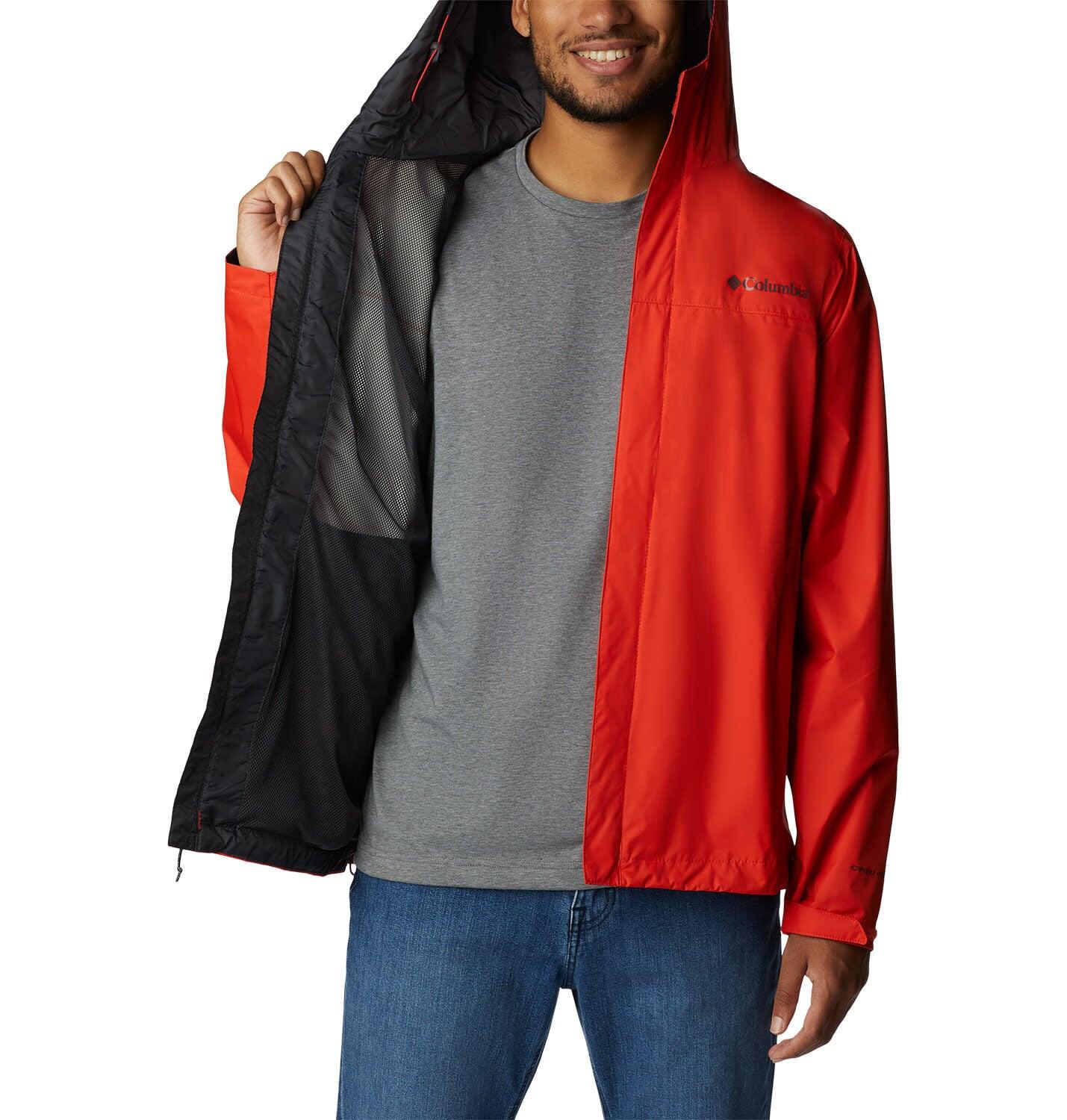 Chaqueta impermeable de nailon Columbia, talla XL 3/5