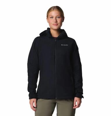 Jas bergwandelen dames cascade ridge™ ii jacket - zwart