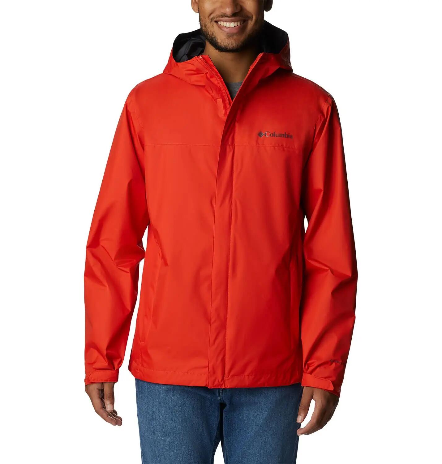 Chaqueta impermeable de nailon Columbia, talla XL 2/5