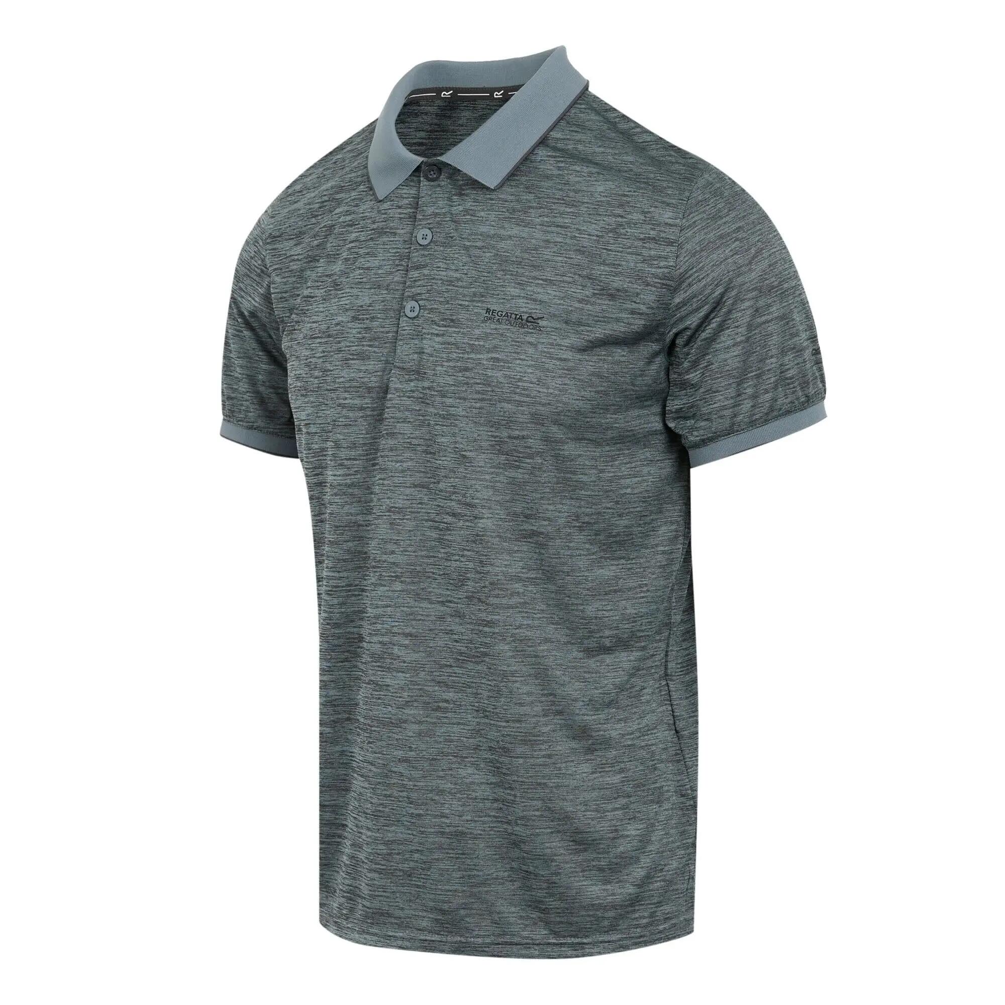 T-shirt sport uomo Remex II Polo - blu 3/7