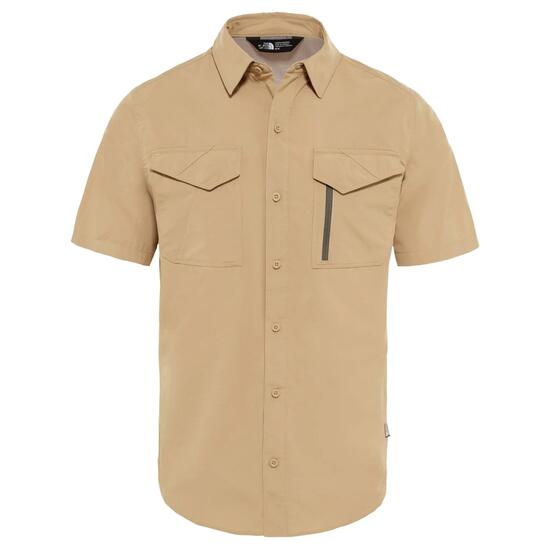 T-shirt à manches courtes pour homme de la marque THE NORTH FACE - Kelp Tan