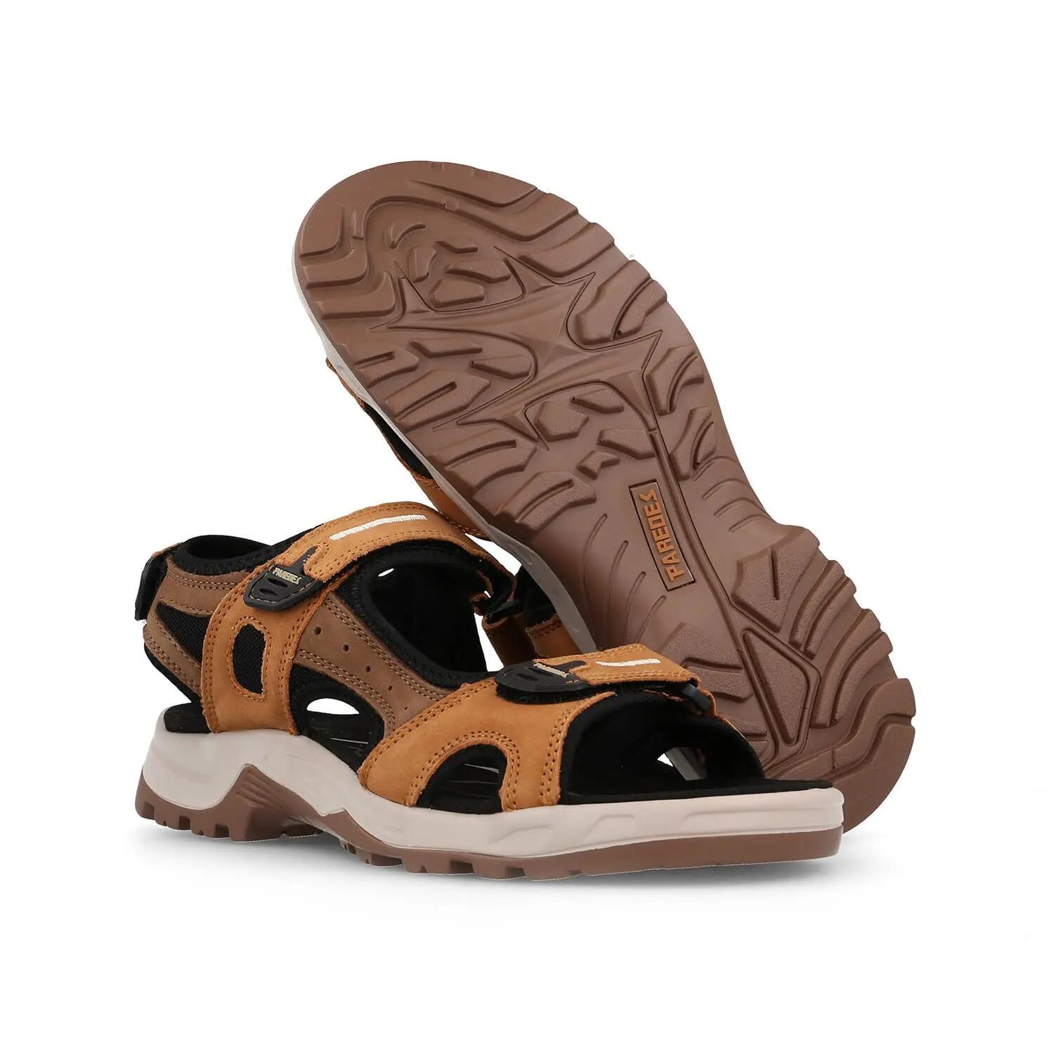 Teenslippers bergwandelen Heren Aral - bruin 4/5