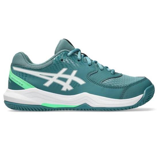 Scarpe da bambino Asics Gel-dedicate 8 Verde.