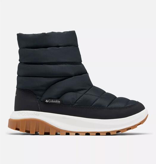 Chaussures Dhiver Femme - COLUMBIA Snowtrot Mid - Black/Sea Salt
