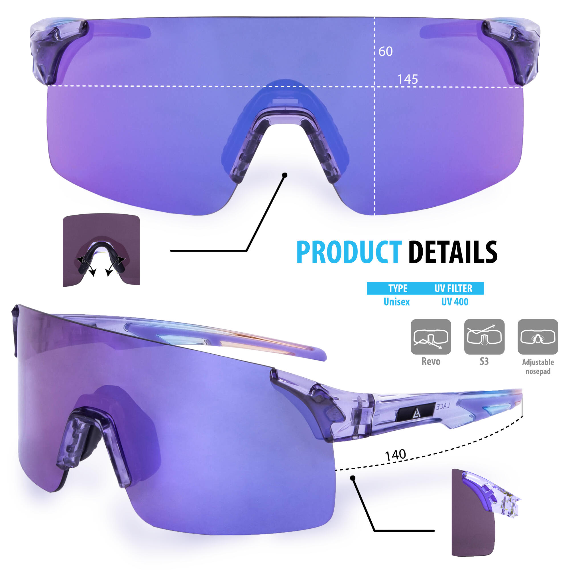 Lunettes de soleil STAR 8/8