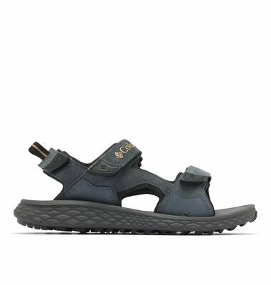 Teenslippers bergwandelen heren konos hiker 3 strps - groen