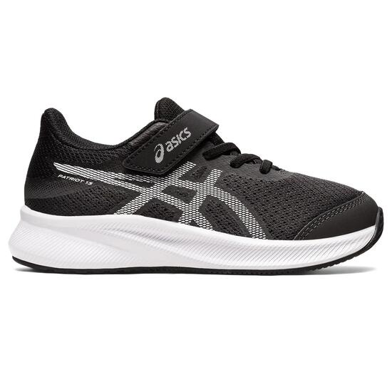 Chaussures De Running Enfants, Unisexe - ASICS Patriot 13 PS - Graphite/White