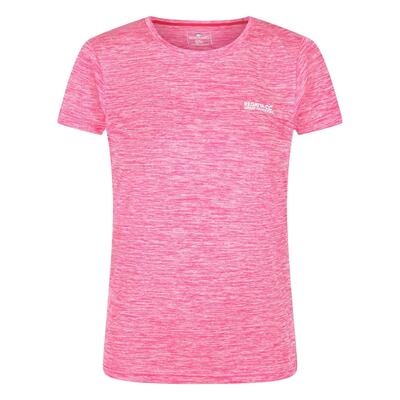 T-shirt - outdoor - dames - fingal edition - ultralicht, ademend - dusky rose