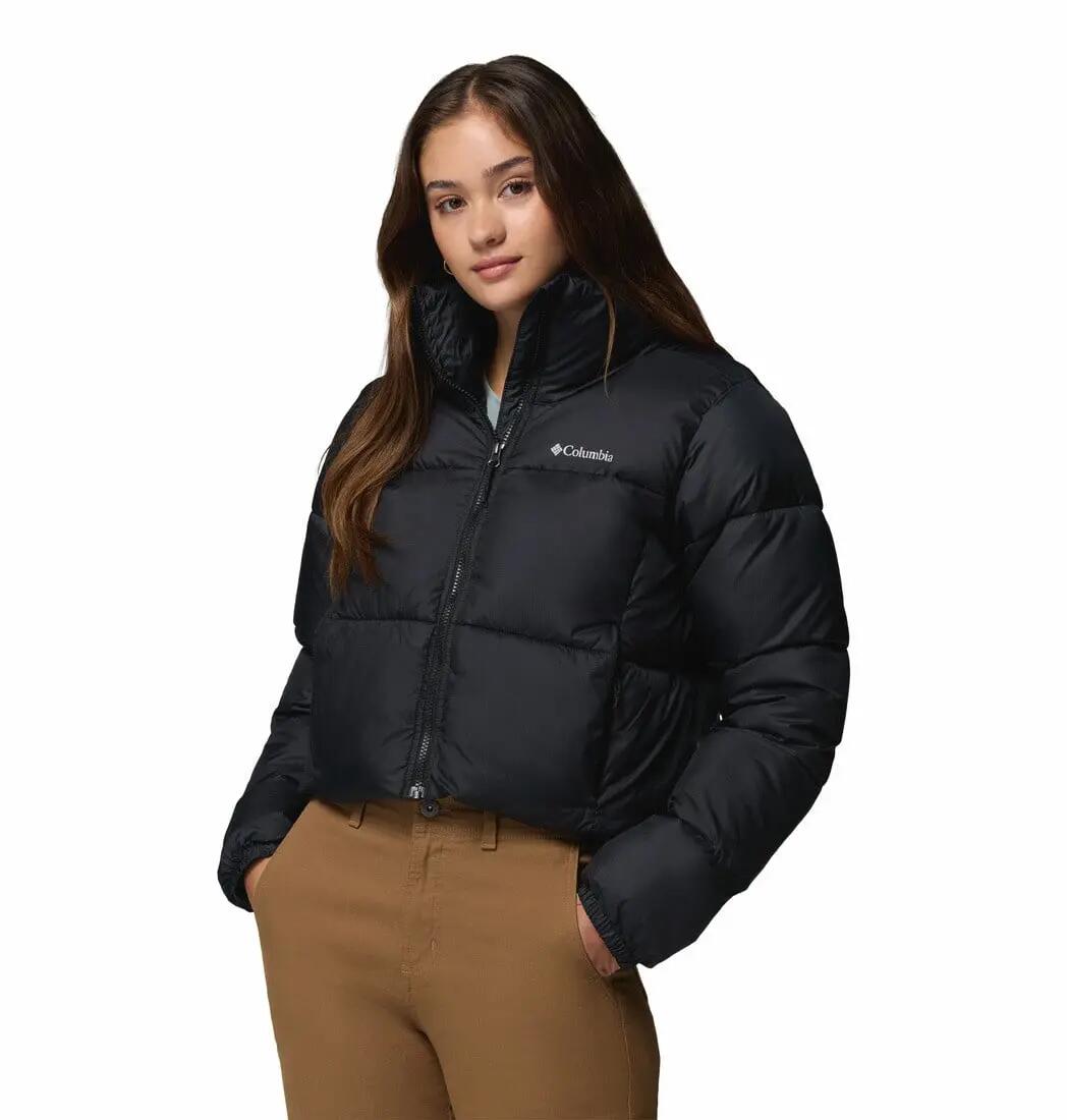 VROUWENKLEDING Dames - COLUMBIA Puffect™ II Cropped Jacket - Black 7/8