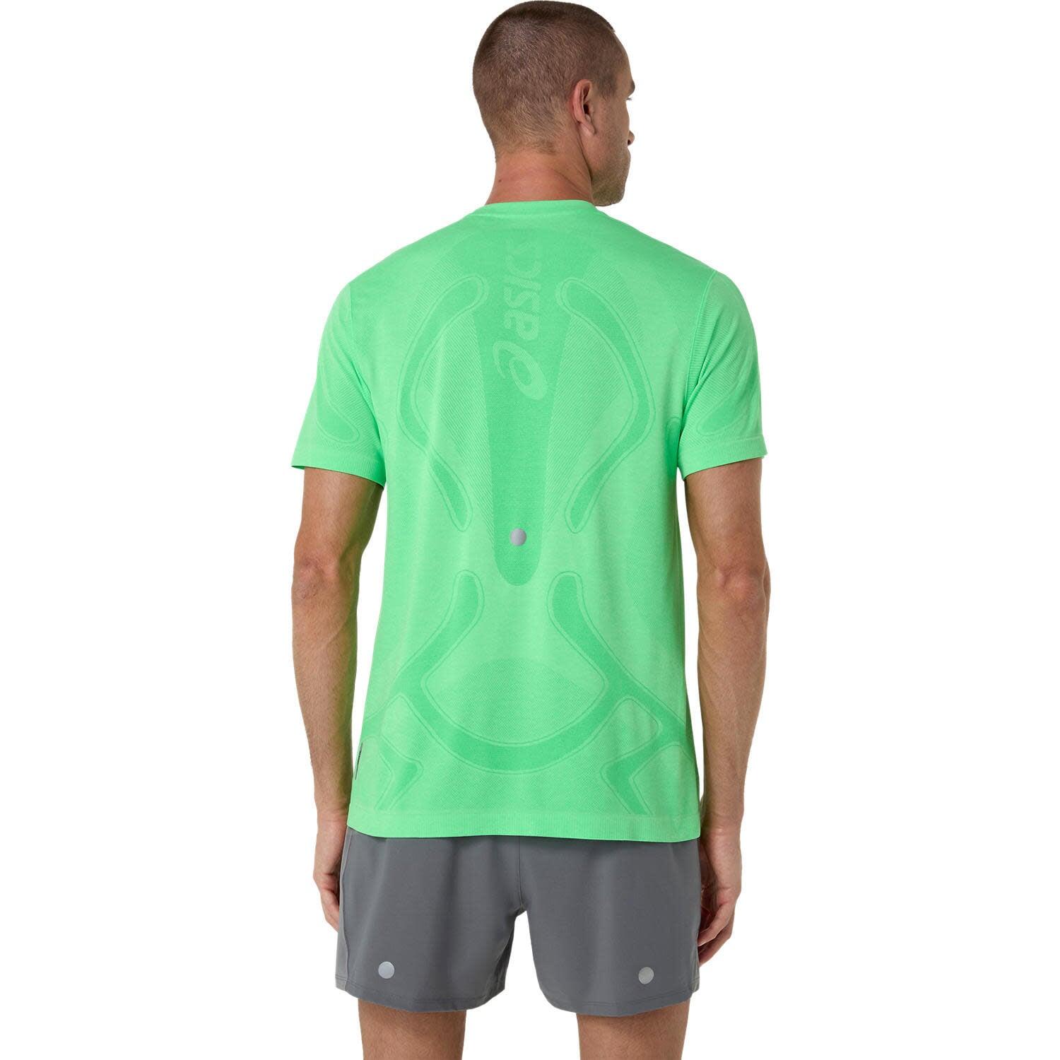 ASICS Road Seamless SS Top - VitalGreen/ Iluminate 5/5