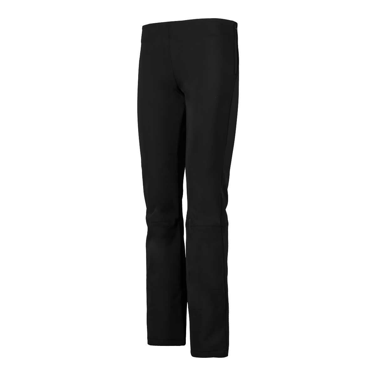 Pantaloni da sci elasticizzati CMP con ghetta – Donna, nero 3/6