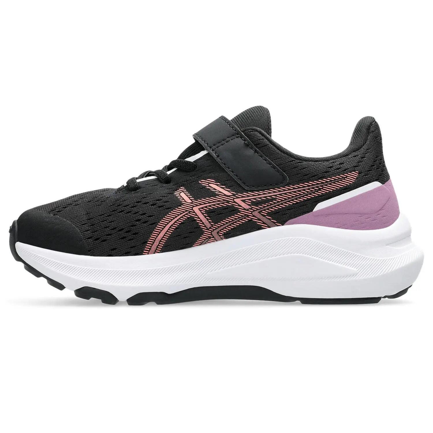 ASICS Hardloopschoenen voor kinderen - Zwart/Zon Koraal 4/7