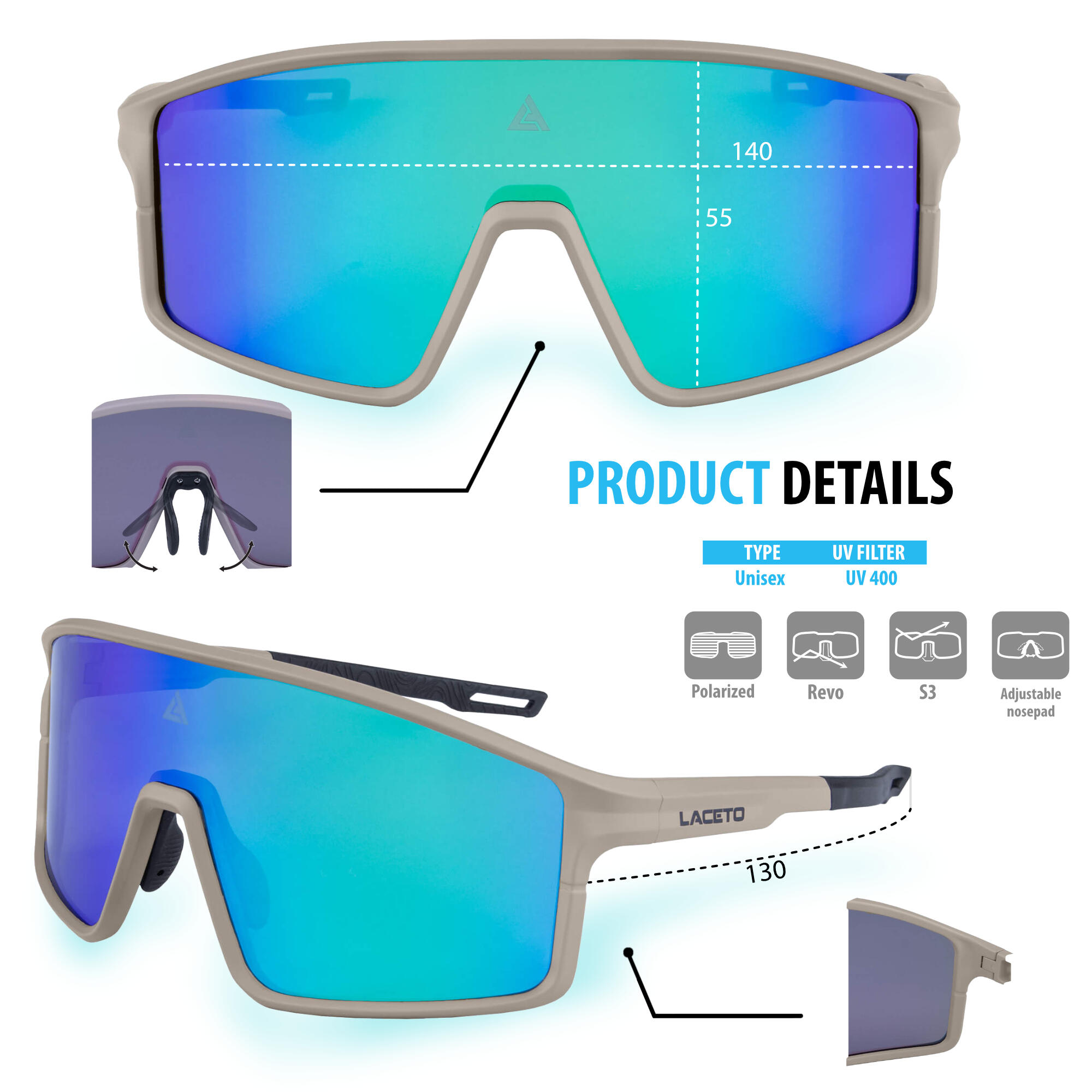 Gafas de sol polarizadas ZORI 5/5