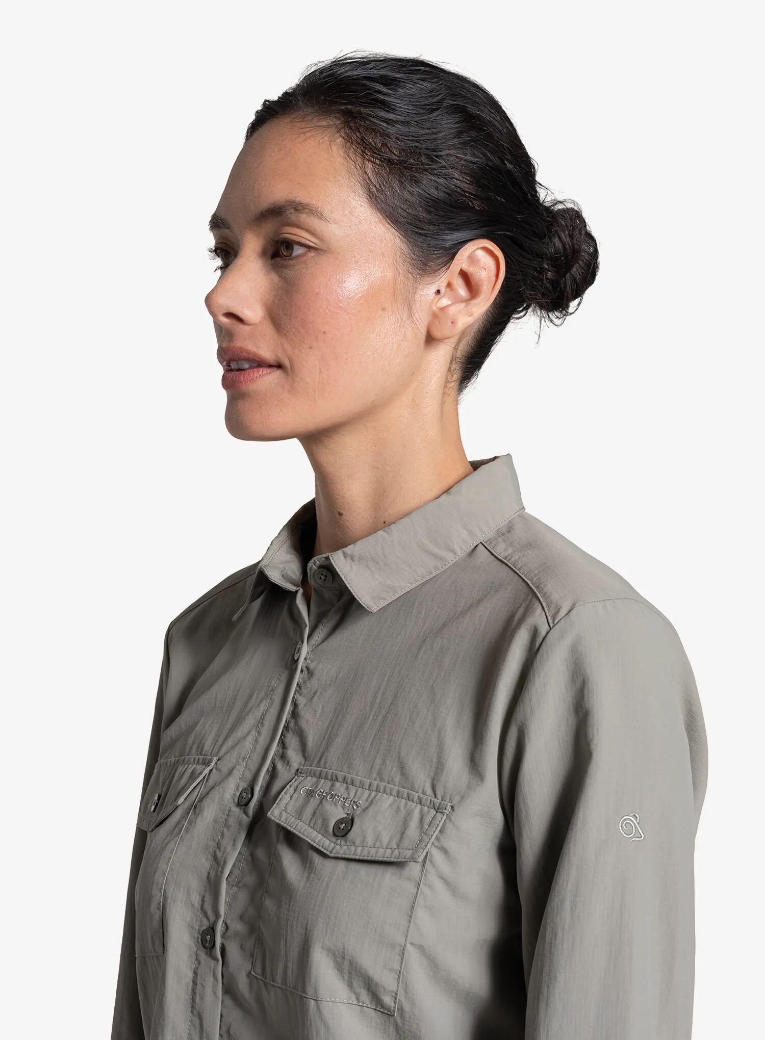 Koszula przeciw komarom damska Craghoppers NosiLife Loukkos Long Sleeved Shirt 4/6
