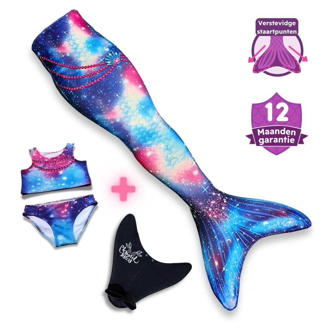Zeemeerminstaart Set Prinses Tara Monovin & Bikini Zwemkleding 1/7