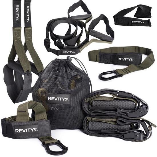 Schlingentrainer mit Türanker und Trainingsplan Slingtariner Set Gravity Trainer