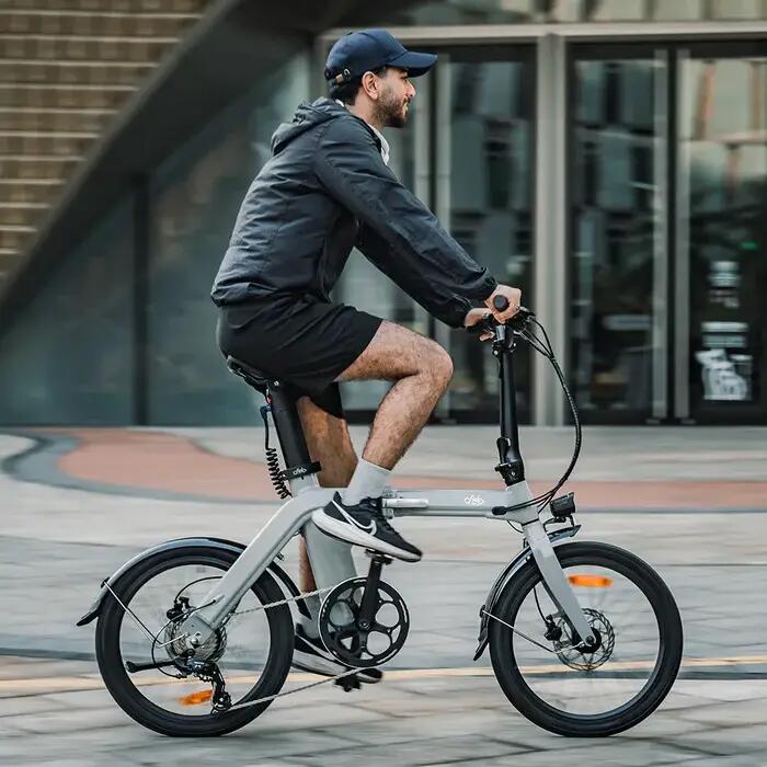 Bicicleta Elétrica Fiido D11 - 250W - Cinza 4/7