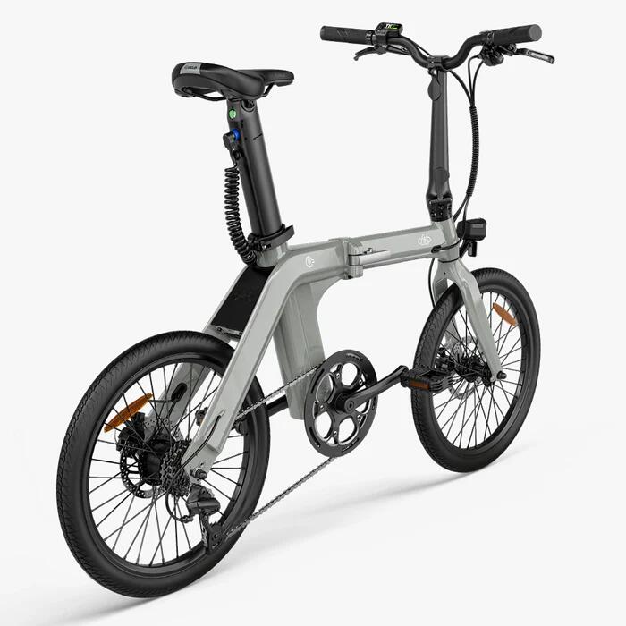 Bicicleta Elétrica Fiido D11 - 250W - Cinza 3/7