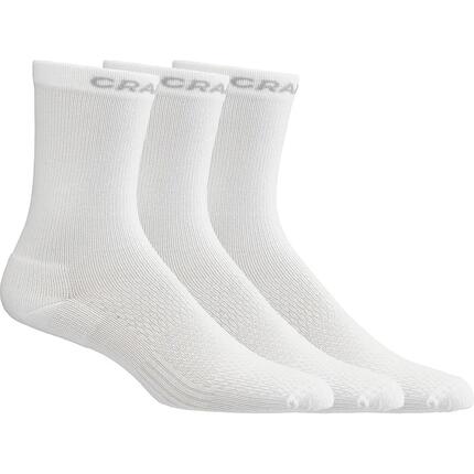 Unisex - Sport - Sportsocken - atmungsaktiv, verstärkt - Active High - weiß