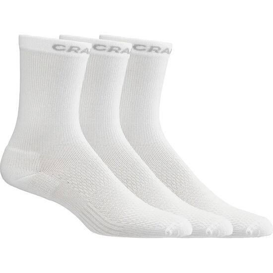 Unisex - Sport - Sportsocken - atmungsaktiv, verstärkt - Active High - weiß