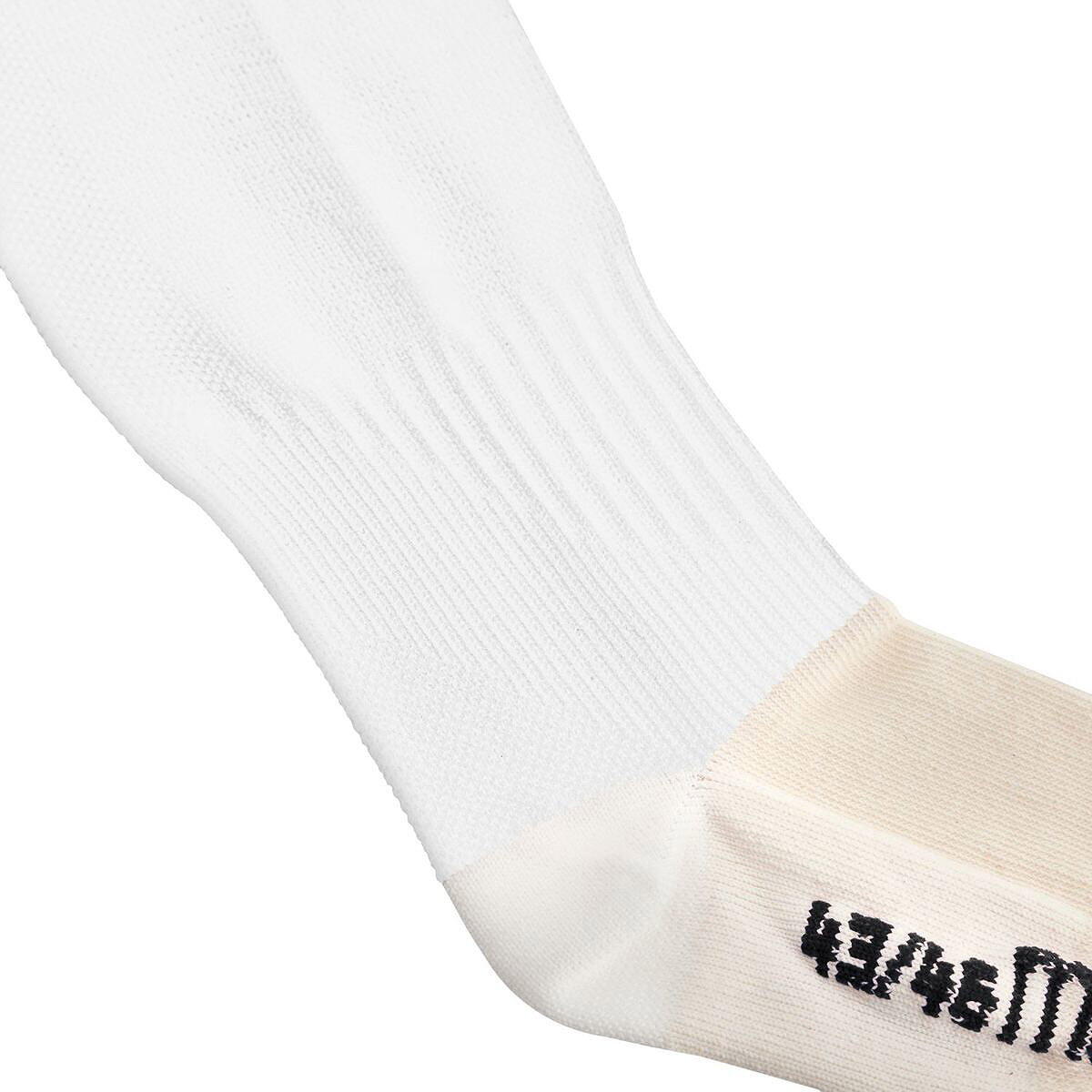 Chaussettes de football - Macron Round Evo - Confort et maintien - Blanc 3/3