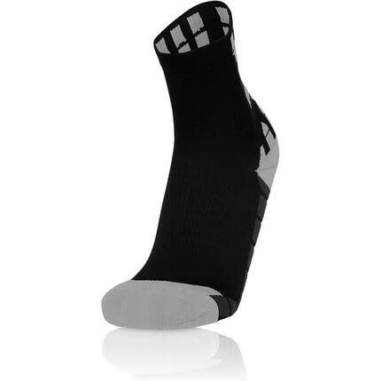 Chaussettes running - Unisexe - Interval - Noir/Jaune fluo