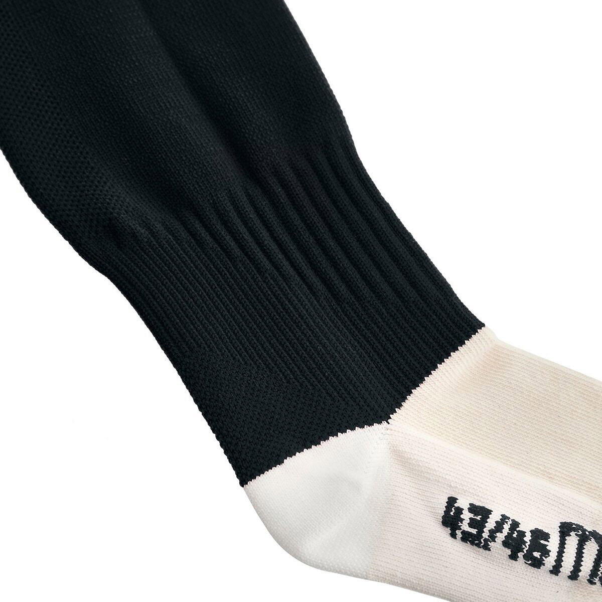 Sokken - Voetbal - Unisex - Round Evo - Versterkt - Zwart/Wit 3/3