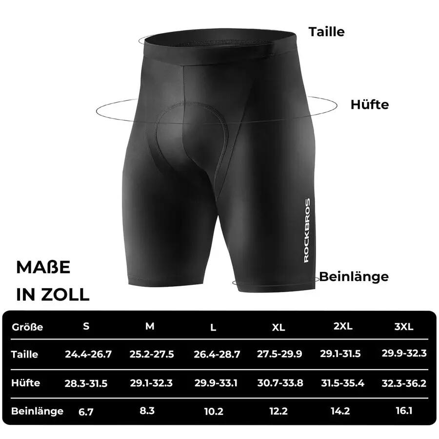 Pánské kraťasy na kolo 3D polstrování 2/2