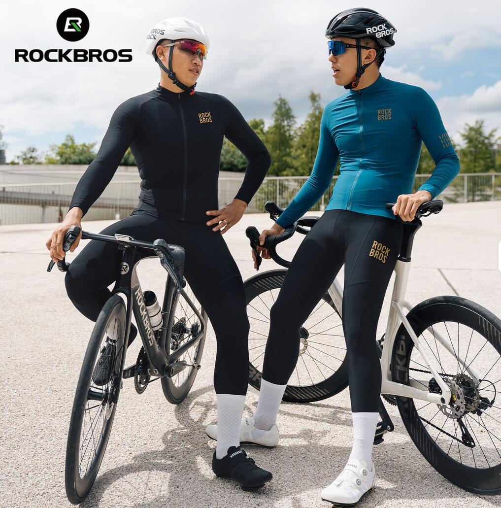 Zimowe spodnie rowerowe, wiatroszczelne i ocieplane ROCKBROS 4/4