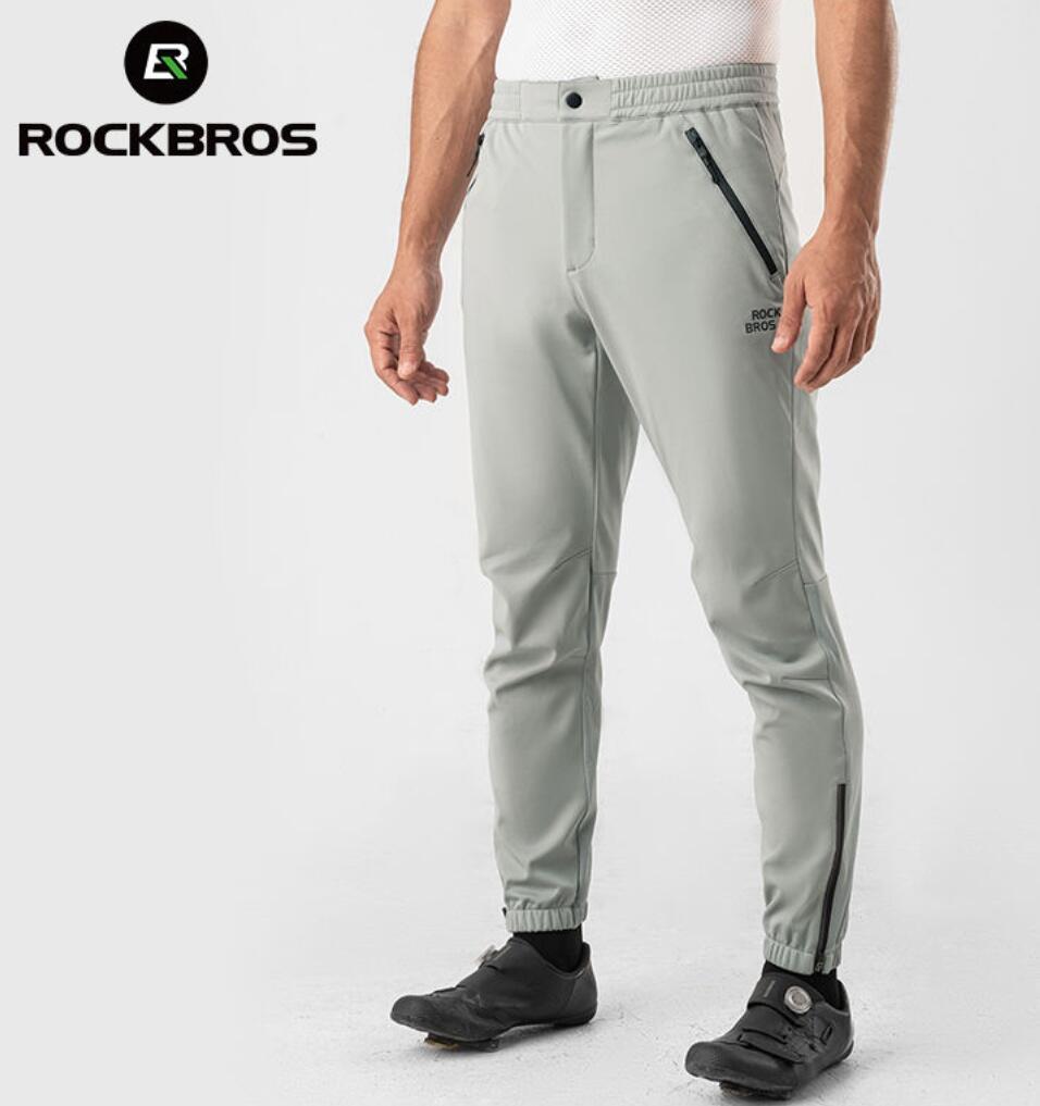 Uniseksowe, oddychające spodnie rowerowe górskie z kieszeniami ROCKBROS 2/2