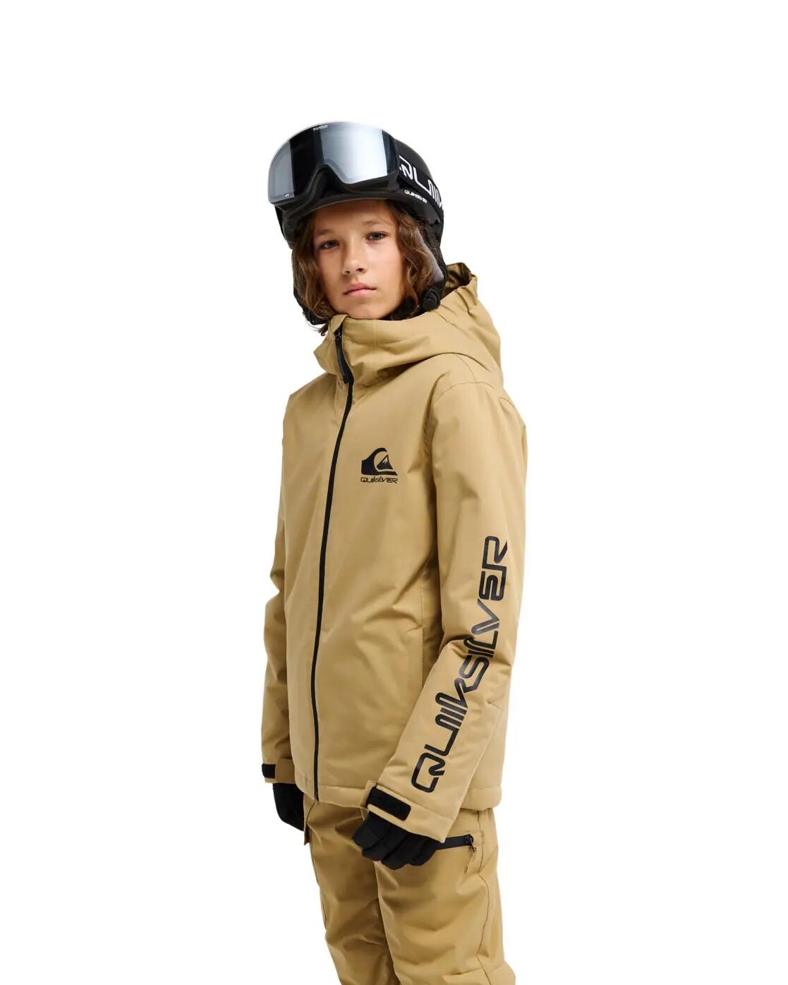 Technisch Snowjack MISSION SOLID 10K Beige Jongens 4-16 3/4