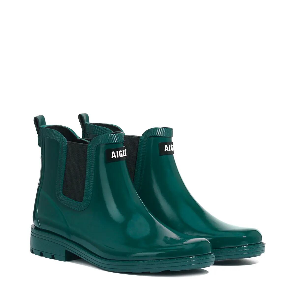 Bottines de pluie CARVILLE Femme Vert 2/4