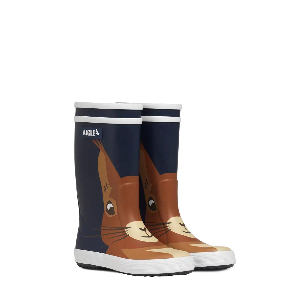 Bottes de pluie imprimé animal LOLLY POP WWF Enfant Bleu 2/4