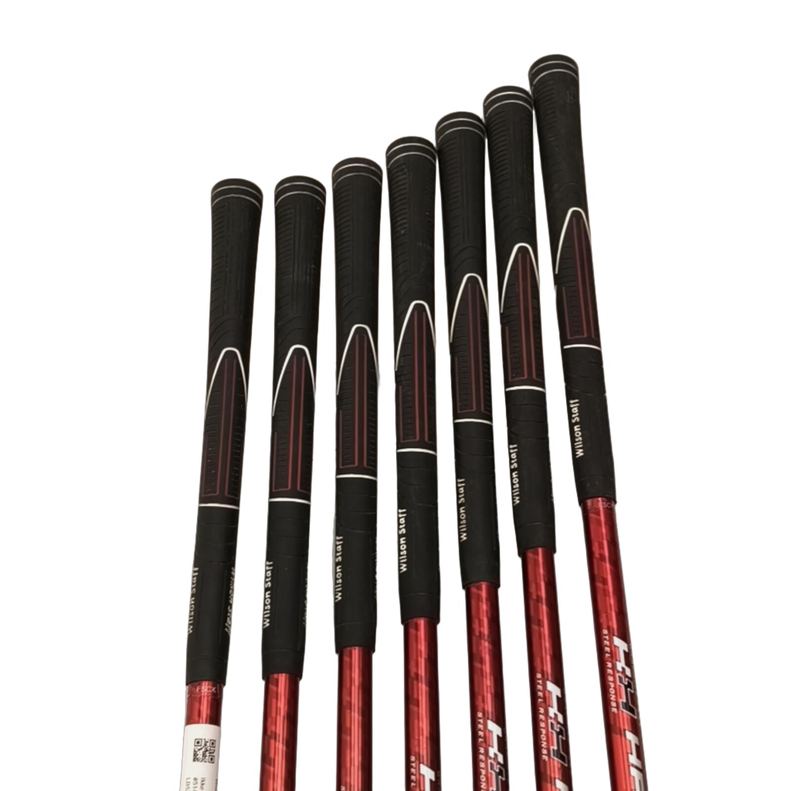 Wilson Staff D-FY IJzerset / 5-PW+SW / Flex Regular / Staal 6/7