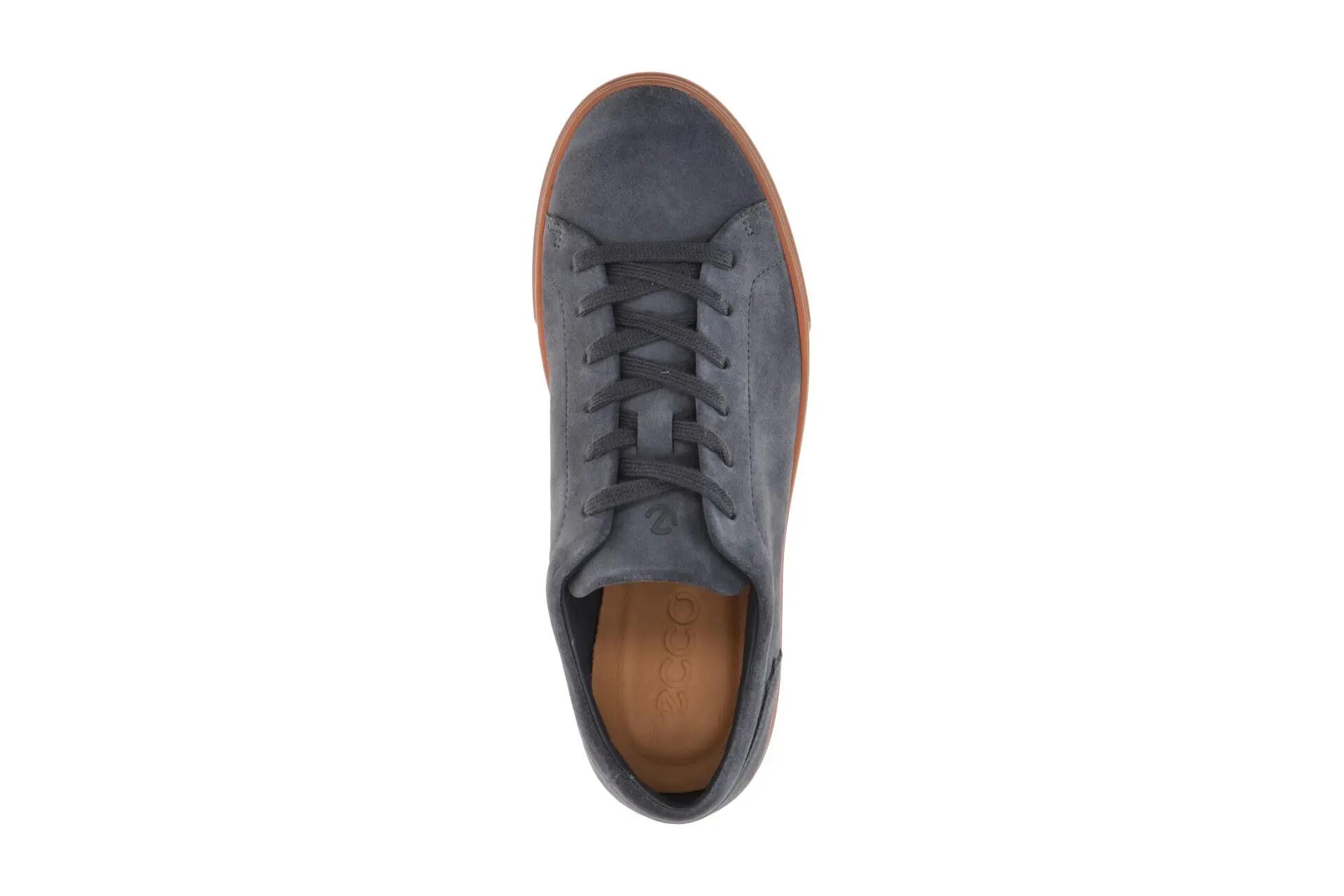 Ecco Soft 10 Schuhe Sneakers blau ombre Herren 560114 6/7