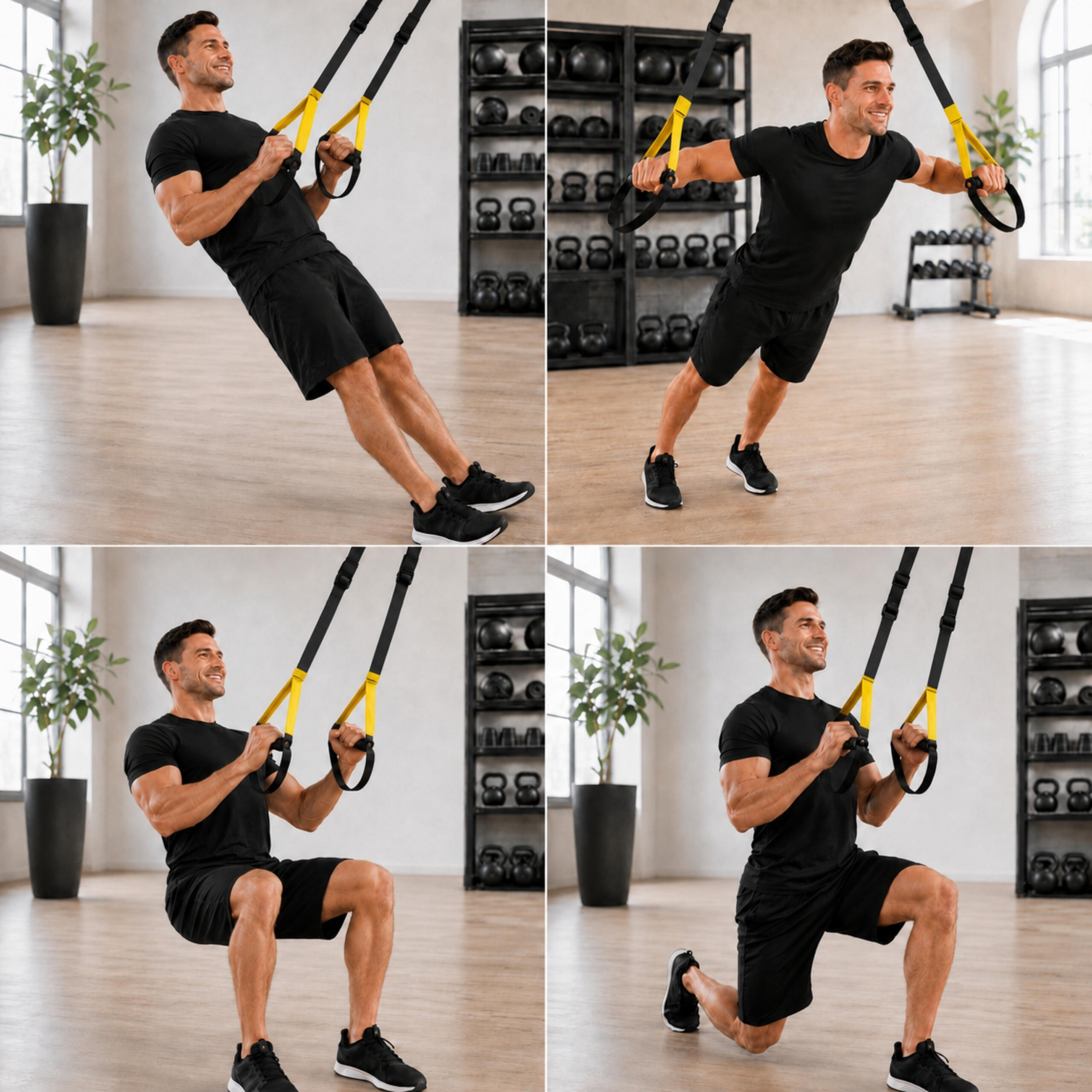 Suspension Trainer Set Gravity Trainer Premium Met Draagtas, PDF-trainingsschema 3/13