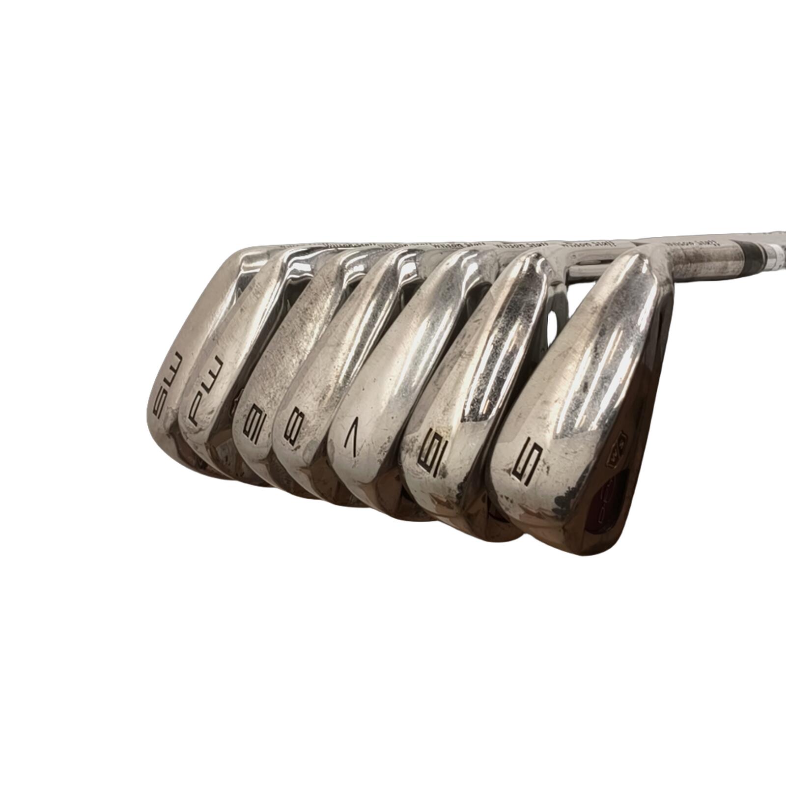 Wilson Staff D-FY IJzerset / 5-PW+SW / Flex Regular / Staal 4/7