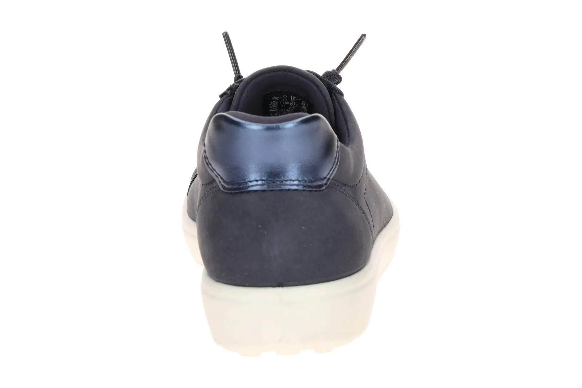 Ecco Soft 7 Schuhe Slipper blau Easy Slip Gummizug 490583 5/7