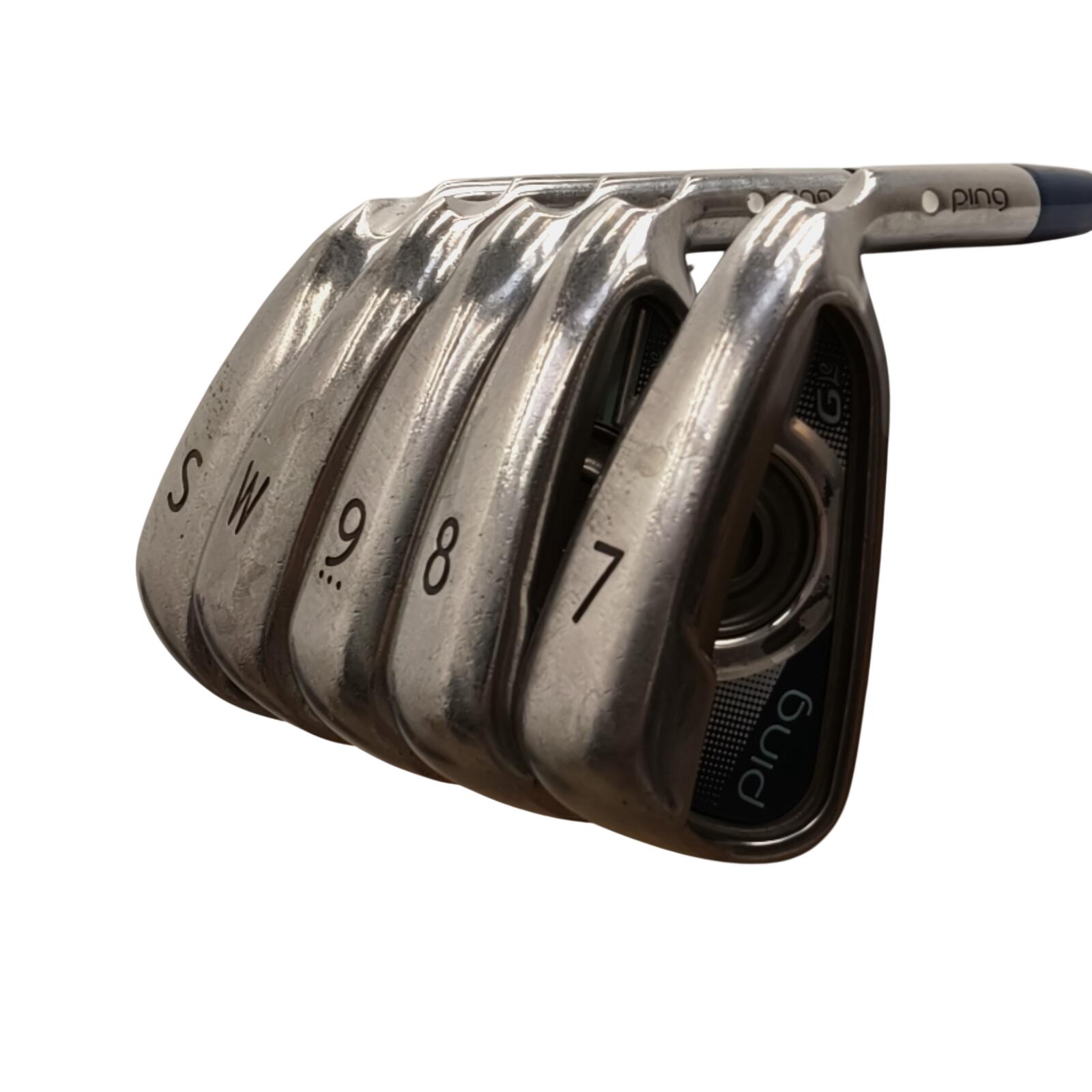 PING G Le IJzerset / 7-PW+SW / Flex Ladies / Grafiet 3/7