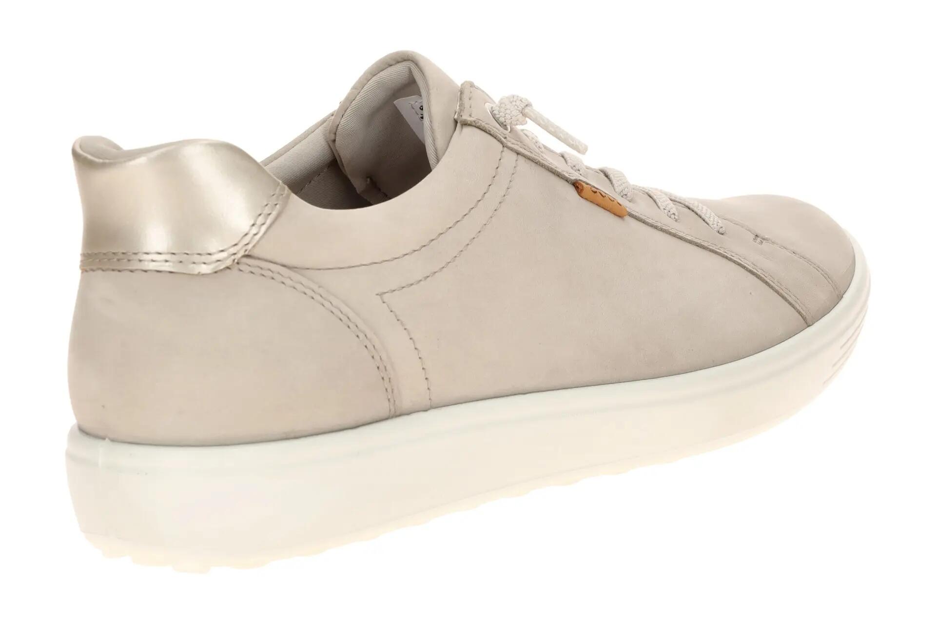 Ecco Soft 7 Schuhe Slipper grau Easy Slip Gummizug 490583 4/7