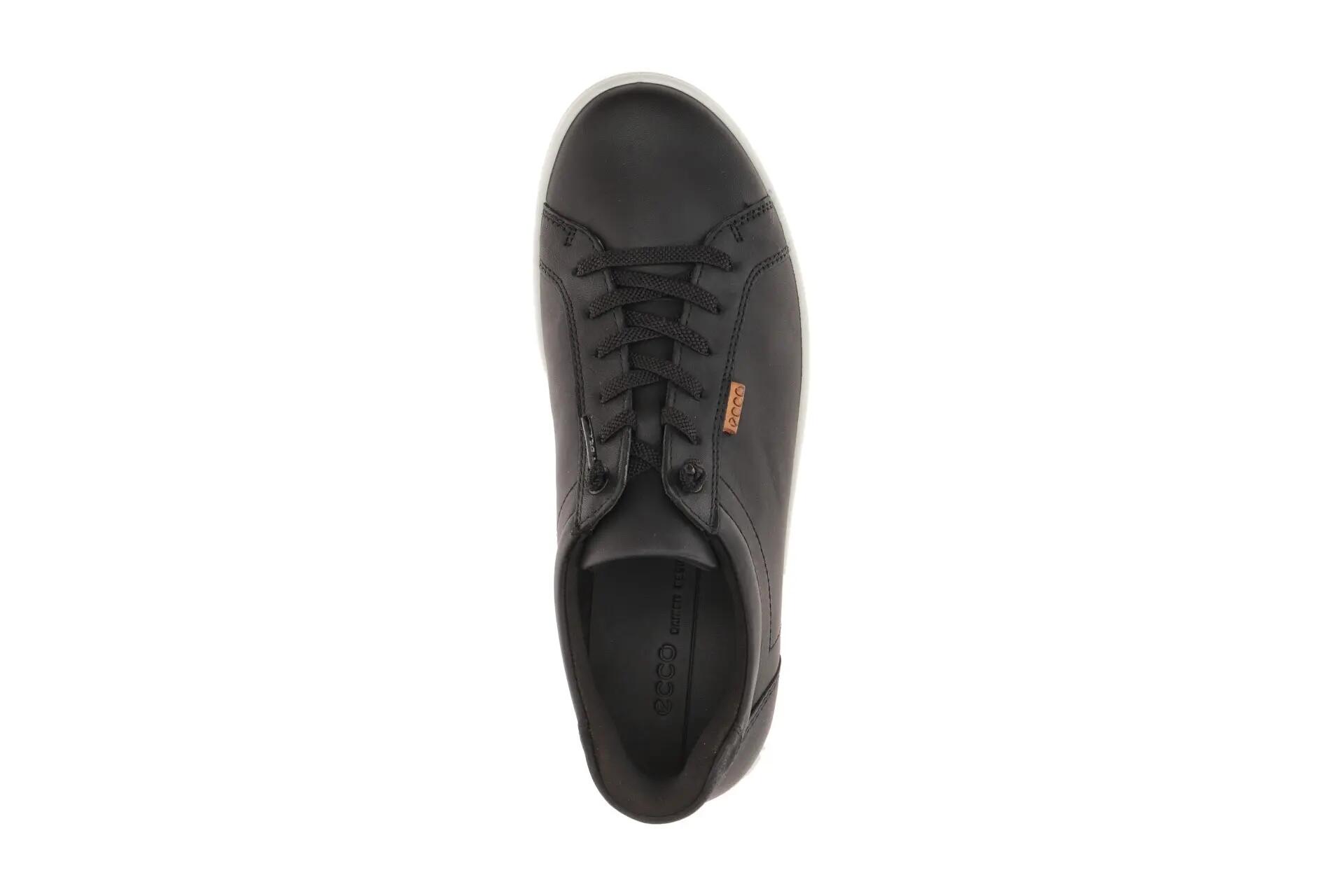 Ecco Soft 7 Schuhe Slipper schwarz Easy Slip Gummizug 490583 6/7