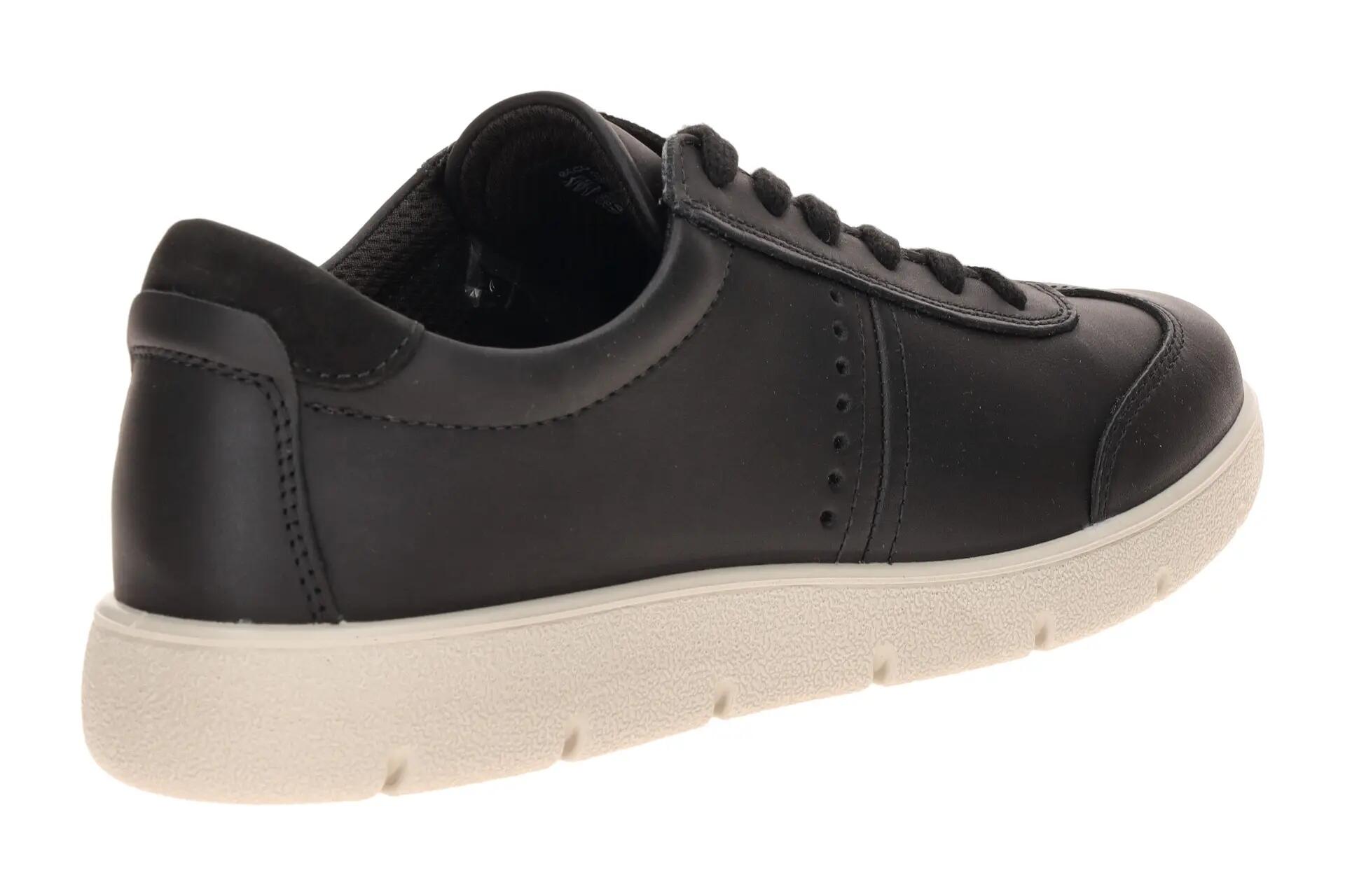Ecco Bella 2 Schuhe Sneaker schwarz matt Glattleder 239363 4/7