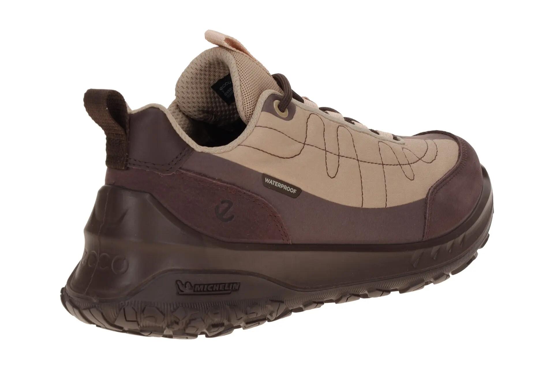 Ecco Ult-Trn Schuhe Damen lila taupe Waterproof 824353 4/7