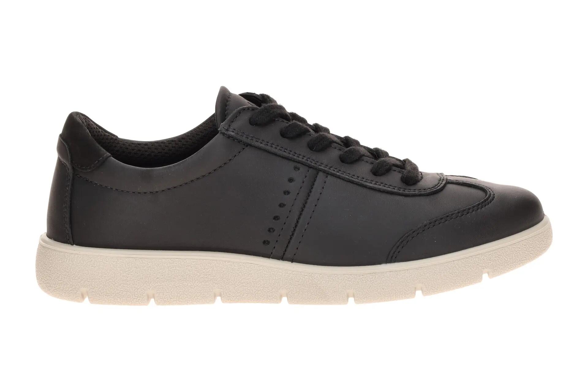 Ecco Bella 2 Schuhe Sneaker schwarz matt Glattleder 239363 2/7